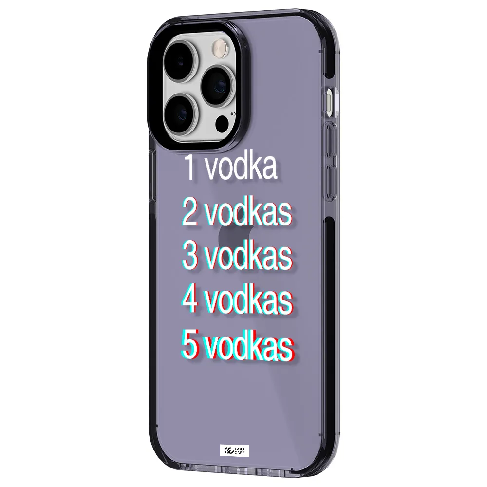 Vodka Apple iPhone 14 pro max impact Lilac Case