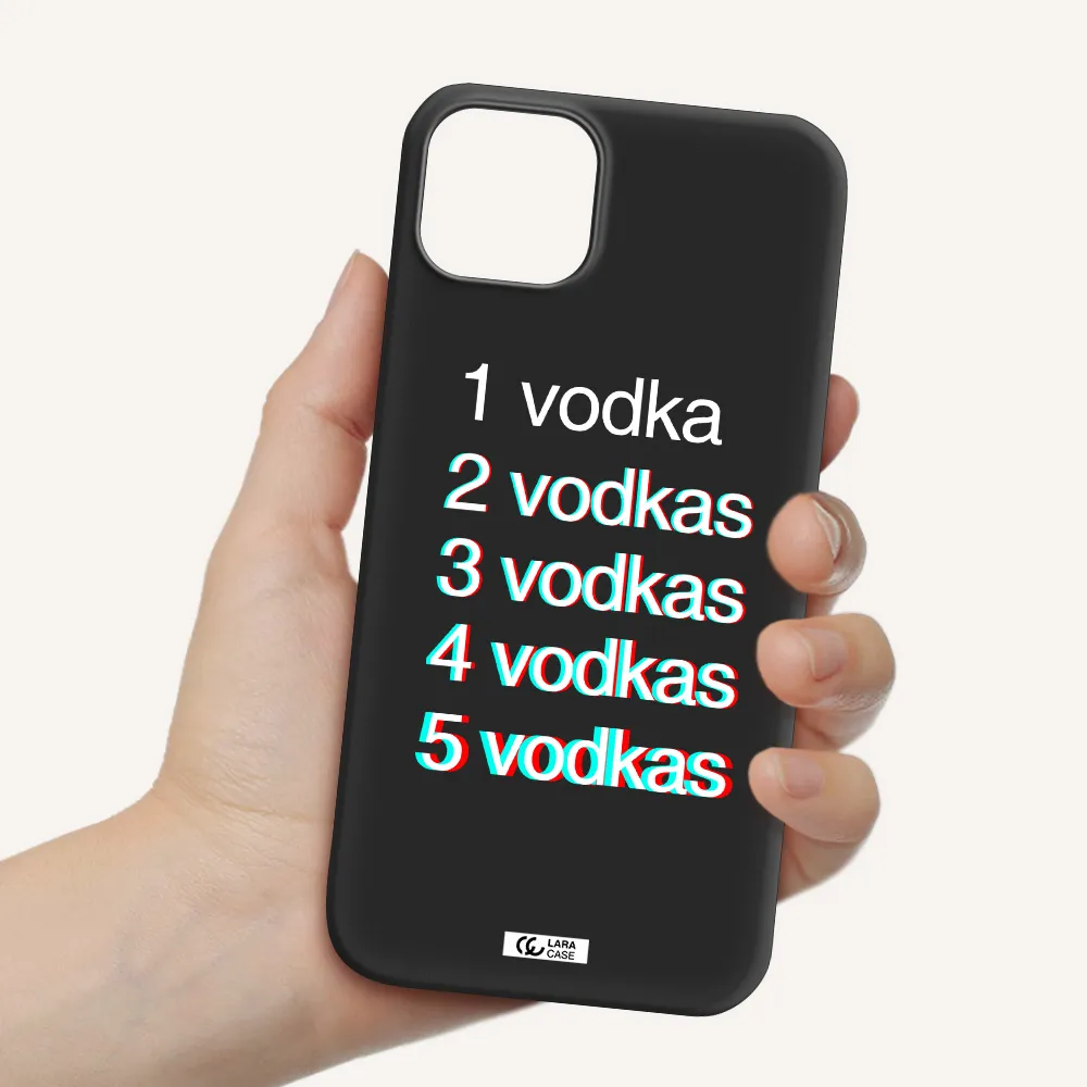 Vodka Apple iPhone 14 Silicone black Case