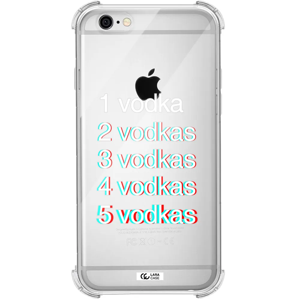 Vodka Apple iPhone 6 Clear PC Case