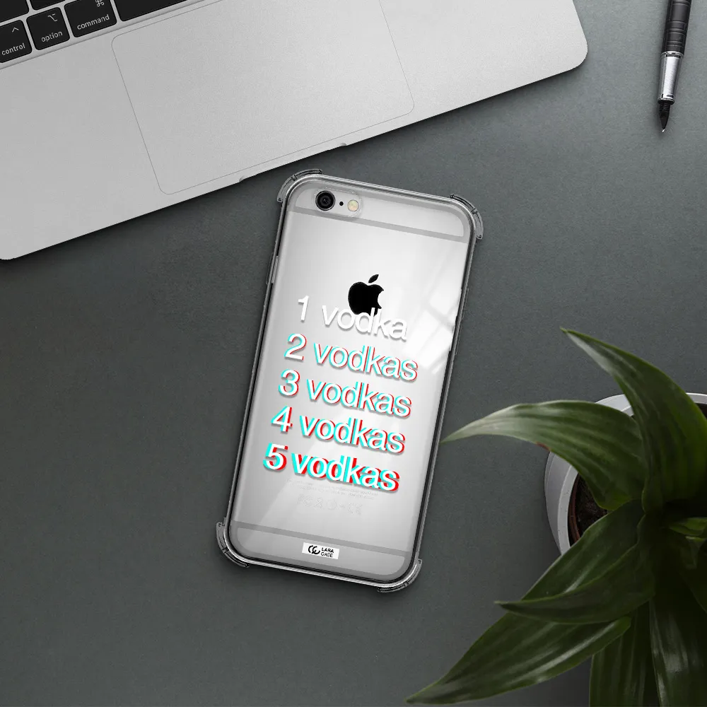 Vodka Apple iPhone 6 Clear PC Case