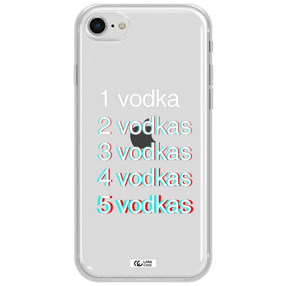 Vodka Apple Iphone Se 2020 Clear Tpu Case