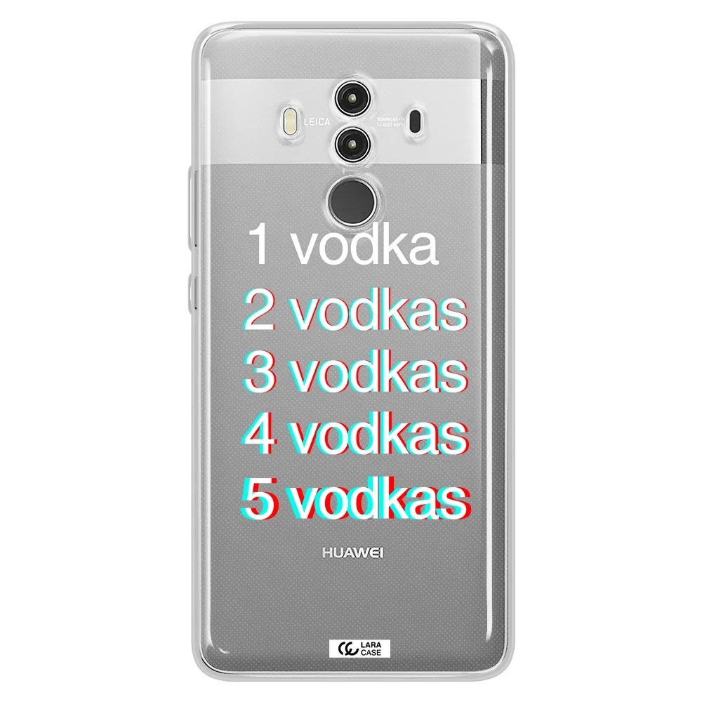 Vodka Huawei Mate 10 Clear TPU Case