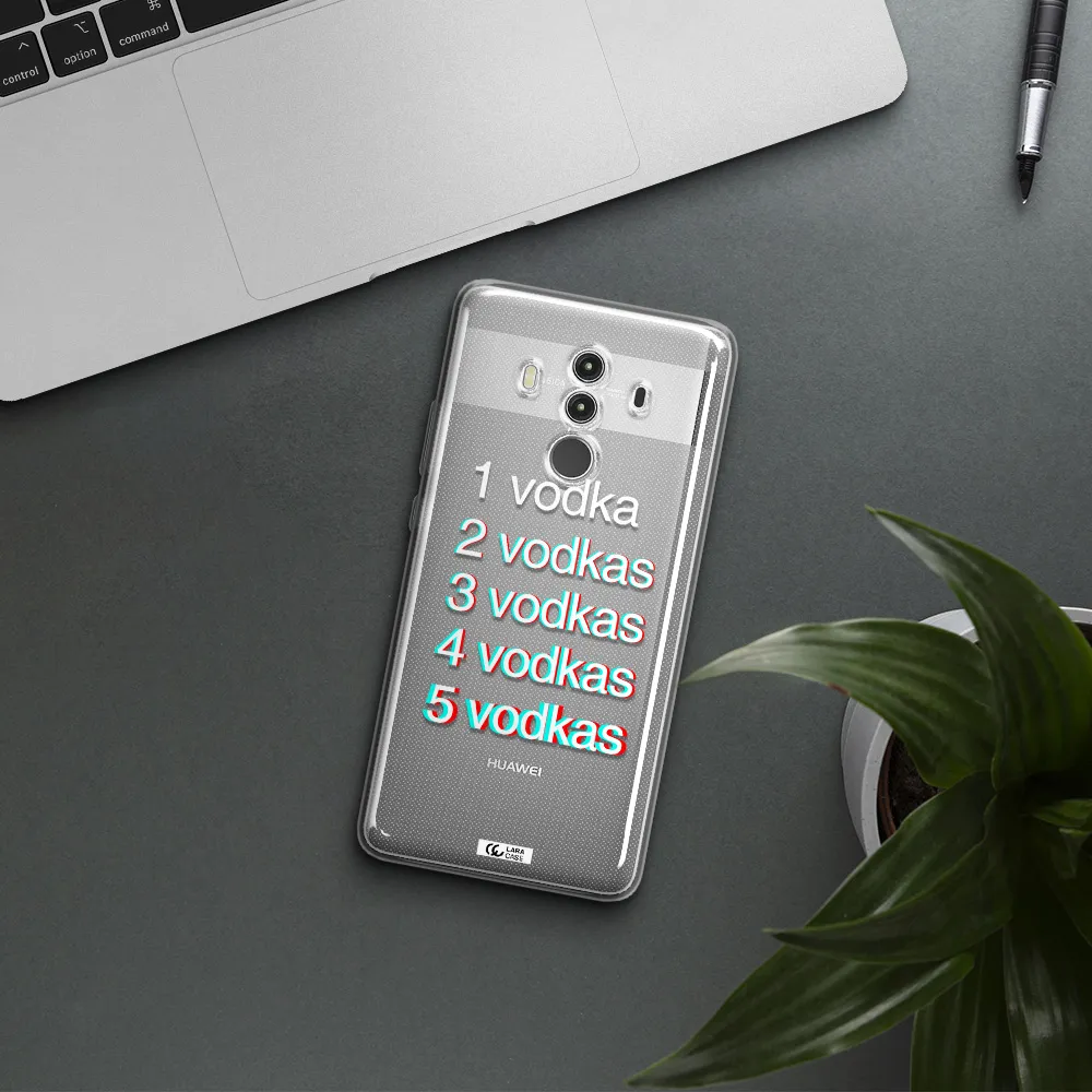 Vodka Huawei Mate 10 Clear TPU Case