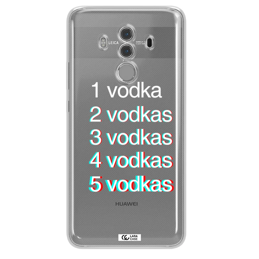 Vodka Huawei Mate 10 Pro Clear TPU Case