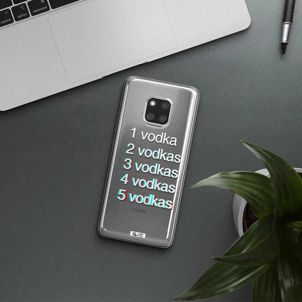 Vodka Huawei Mate 20 Pro Clear TPU Case