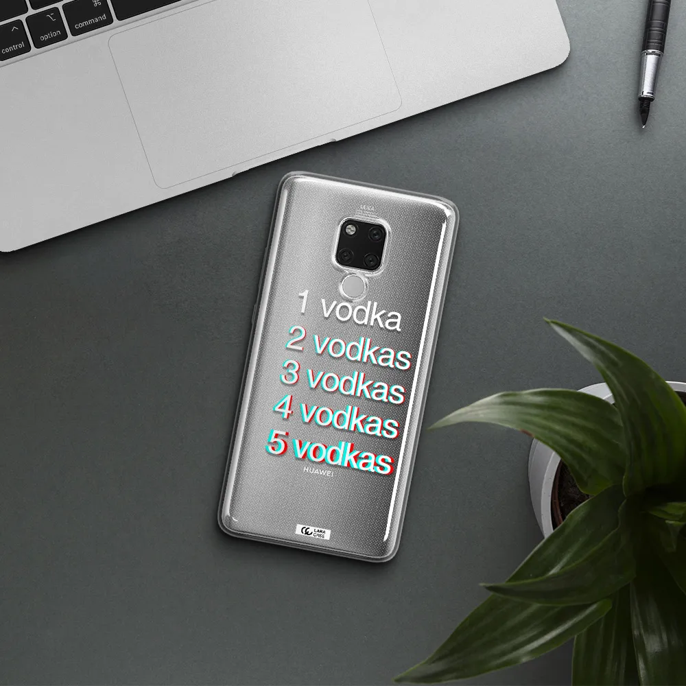 Vodka Huawei Mate 20X Clear TPU Case
