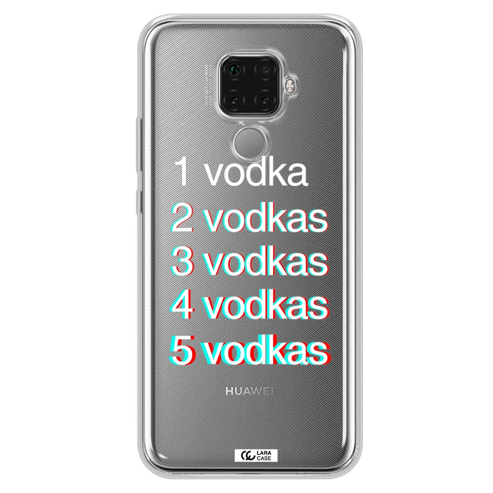 Vodka Huawei Mate 30 Lite Clear TPU Case
