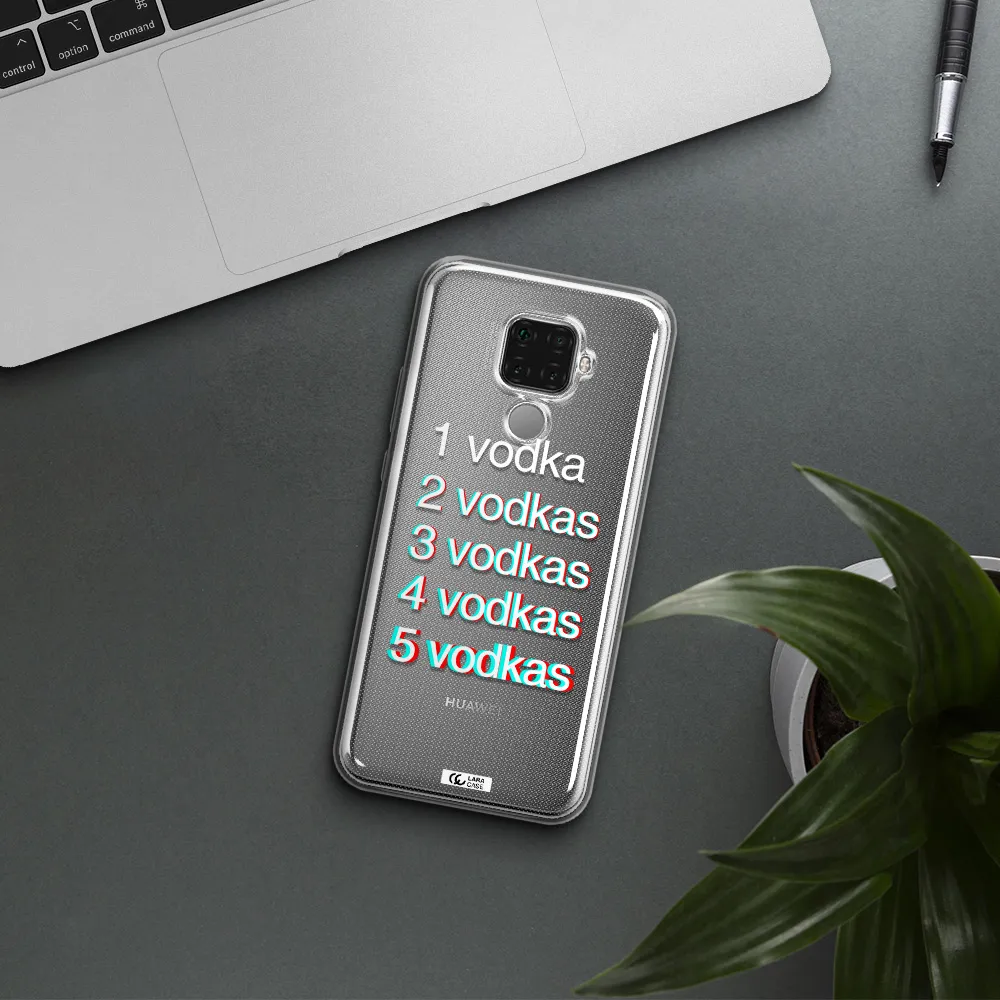 Vodka Huawei Mate 30 Lite Clear TPU Case