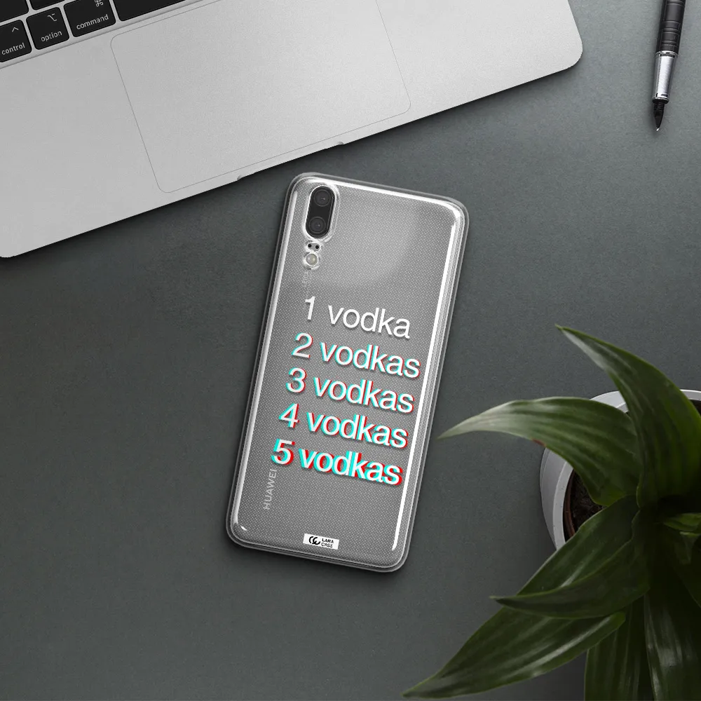 Vodka Huawei P20 Clear TPU Case