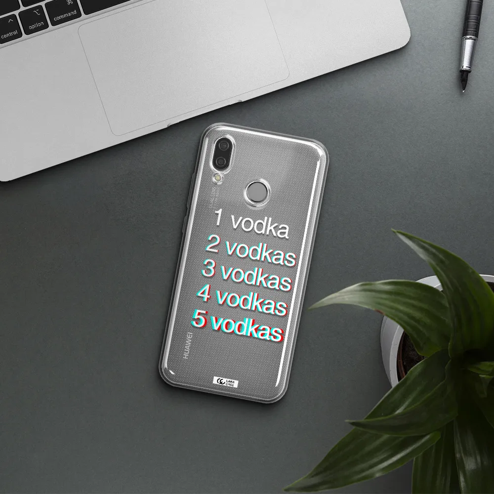 Vodka Huawei P20 Lite Clear TPU Case
