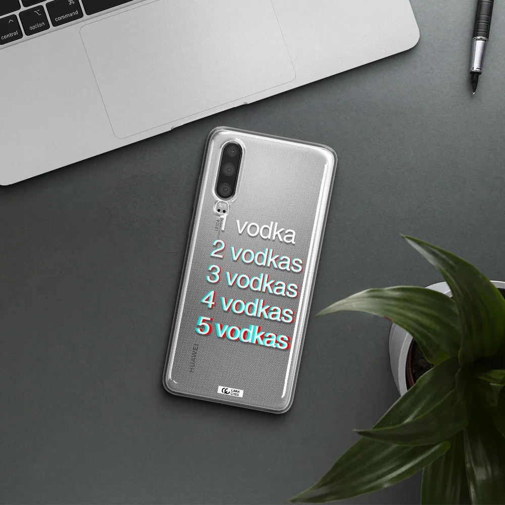 Vodka Huawei P30 Clear TPU Case