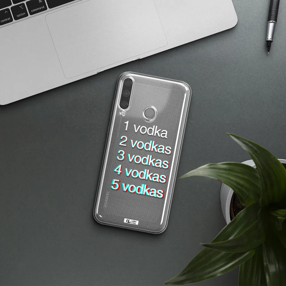 Vodka Huawei P40 Lite E Clear TPU Case