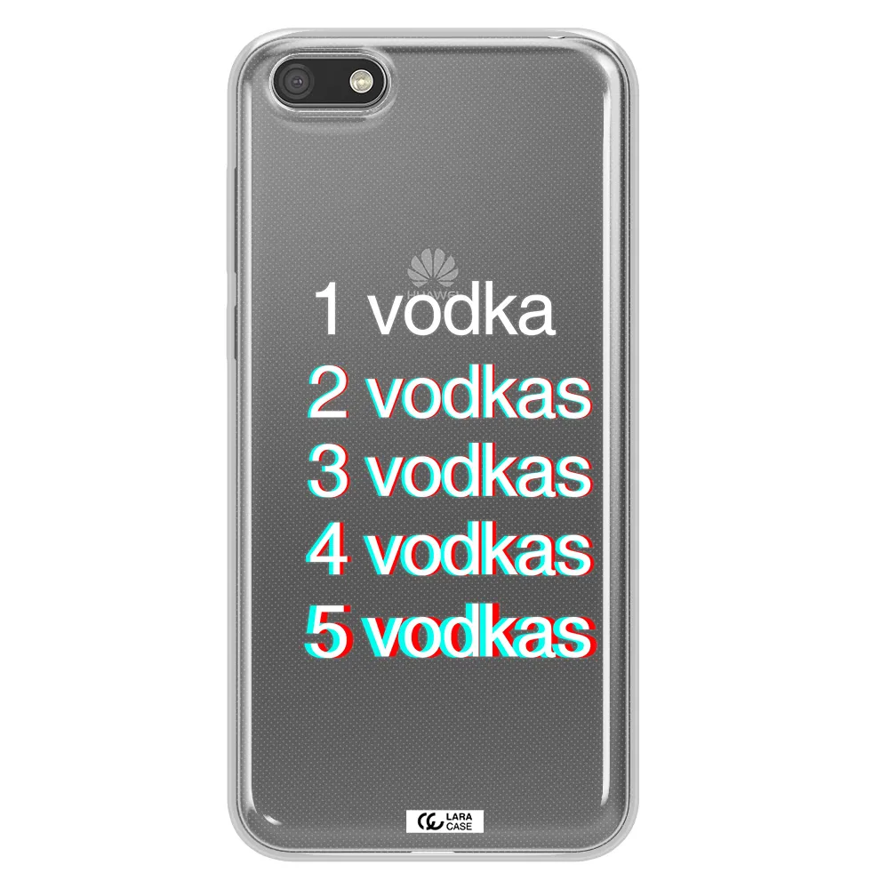 Vodka Huawei Y5 2018 Clear TPU Case