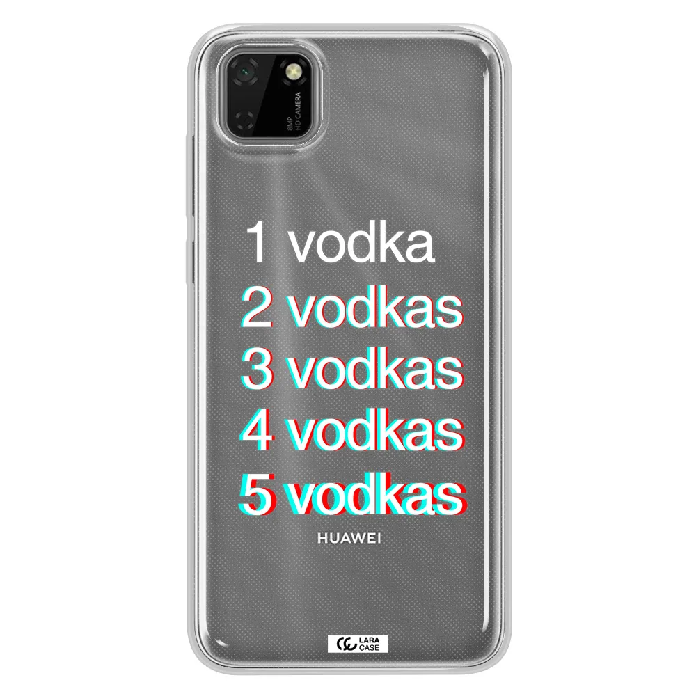 Vodka Huawei Y5P Clear TPU Case