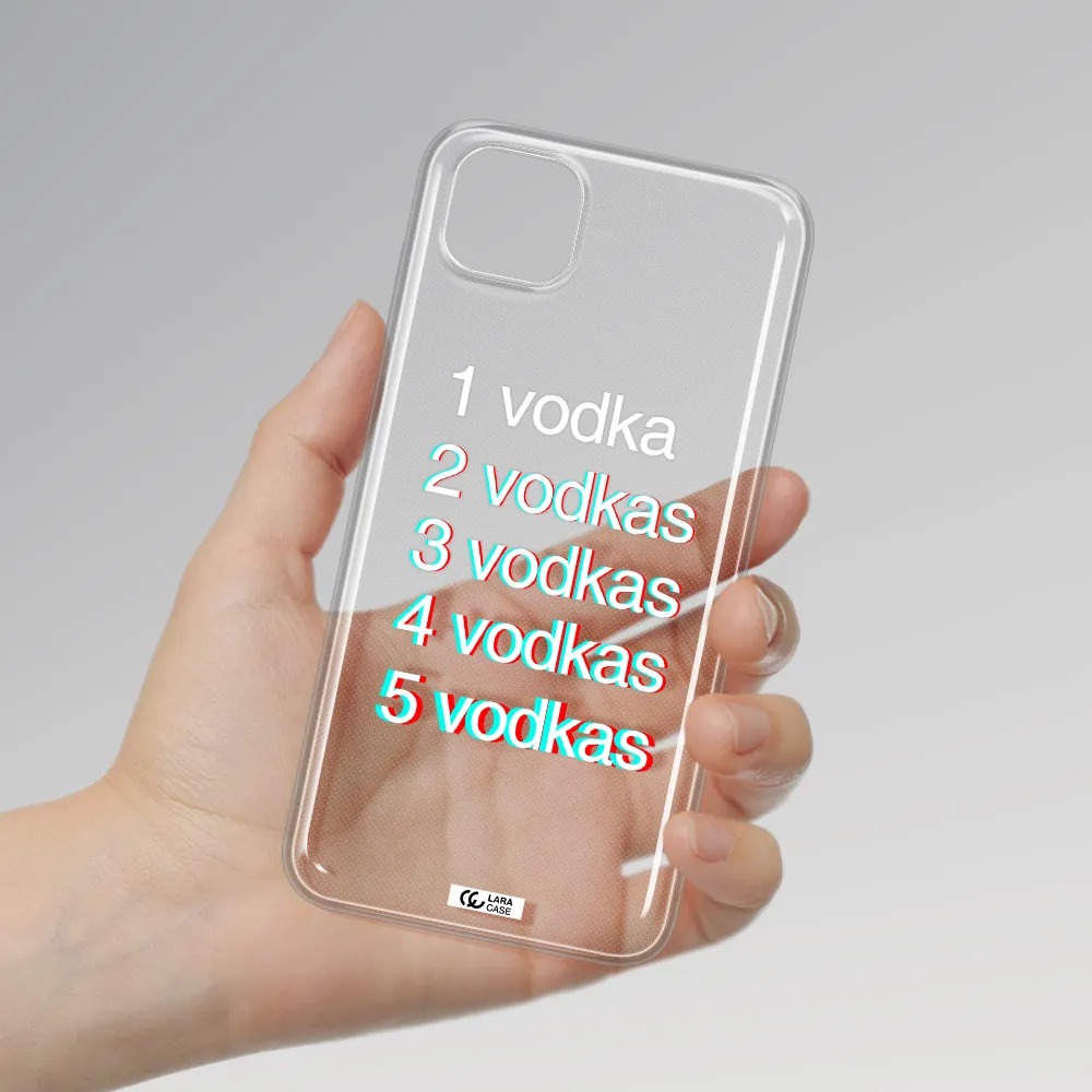 Vodka Huawei Y5P Clear TPU Case