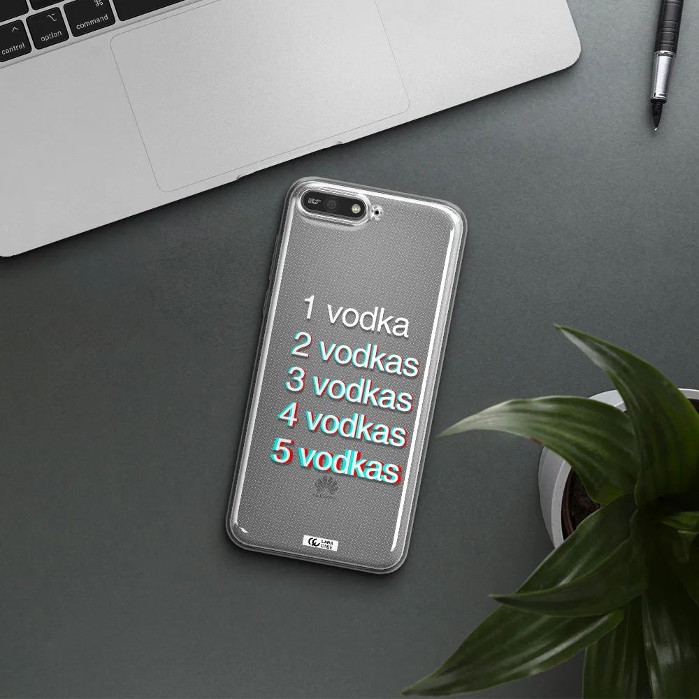 Vodka Huawei Y6 2018 Clear TPU Case