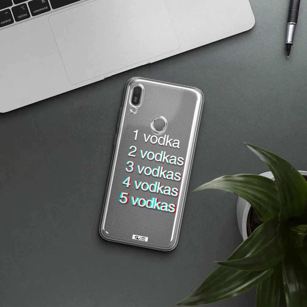 Vodka Huawei Y6 2019 Clear TPU Case