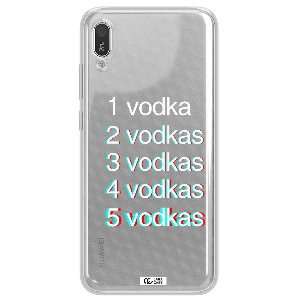 Vodka Huawei Y6 Pro 2019 Clear TPU Case