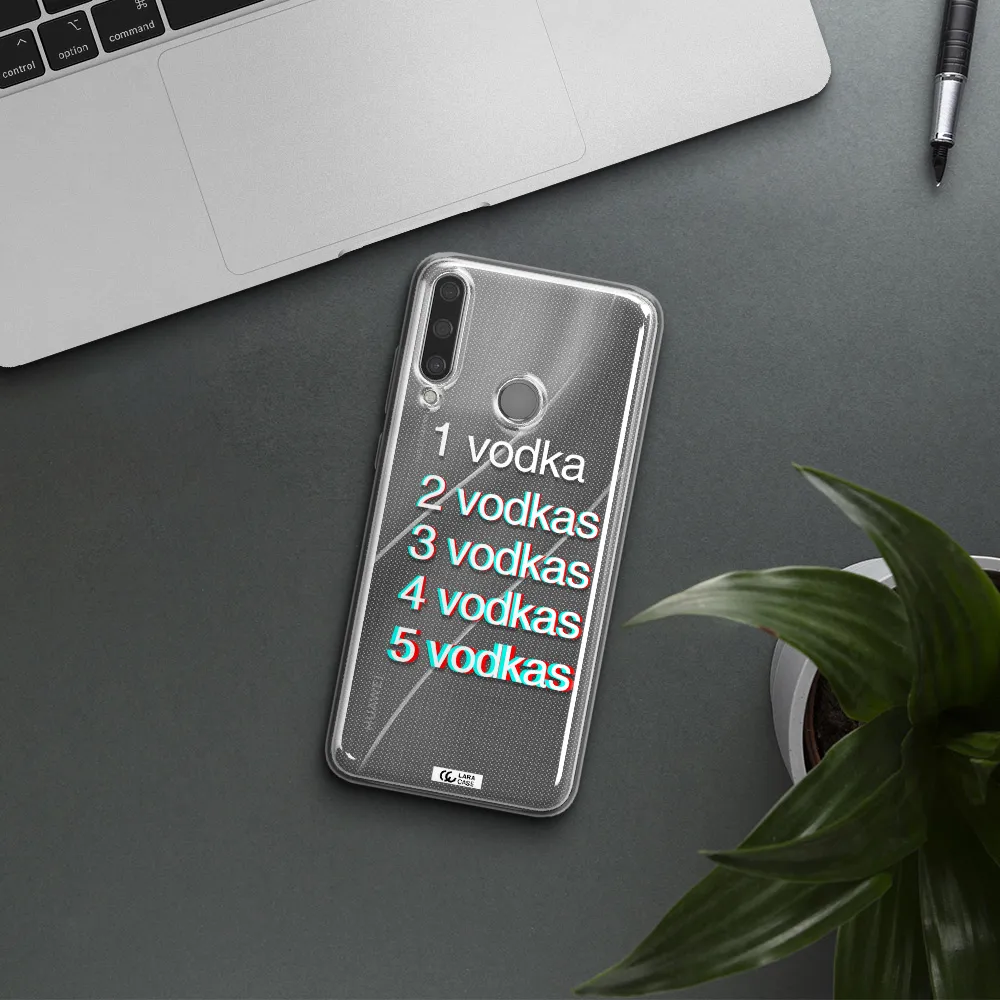 Vodka Huawei Y6P Clear TPU Case