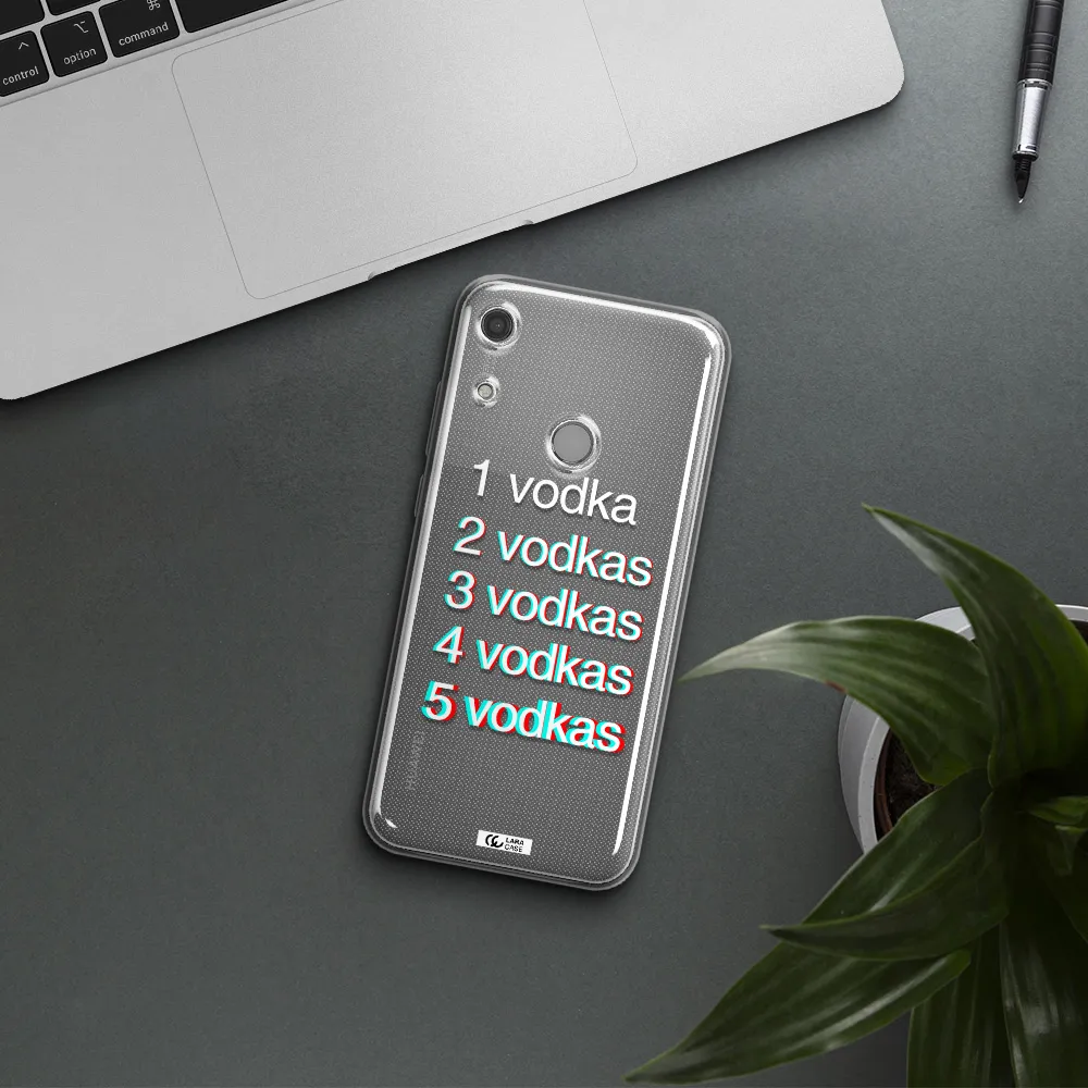 Vodka Huawei Y6S Clear TPU Case