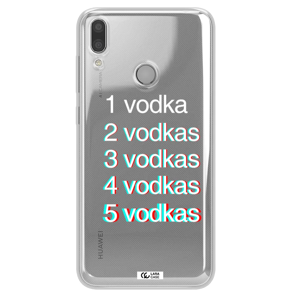 Vodka Huawei Y9 2019 Clear TPU Case