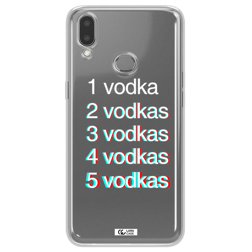 Vodka Samsung A10S Clear TPU Case