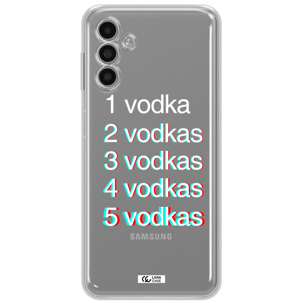 Vodka Samsung A13 5G Clear Tpu Case