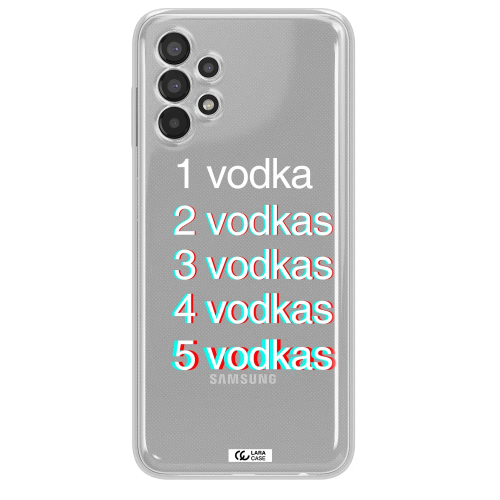 Vodka Samsung A13 Clear TPU Case