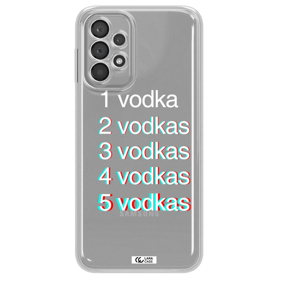 Vodka Samsung A23 5G Clear Tpu Case