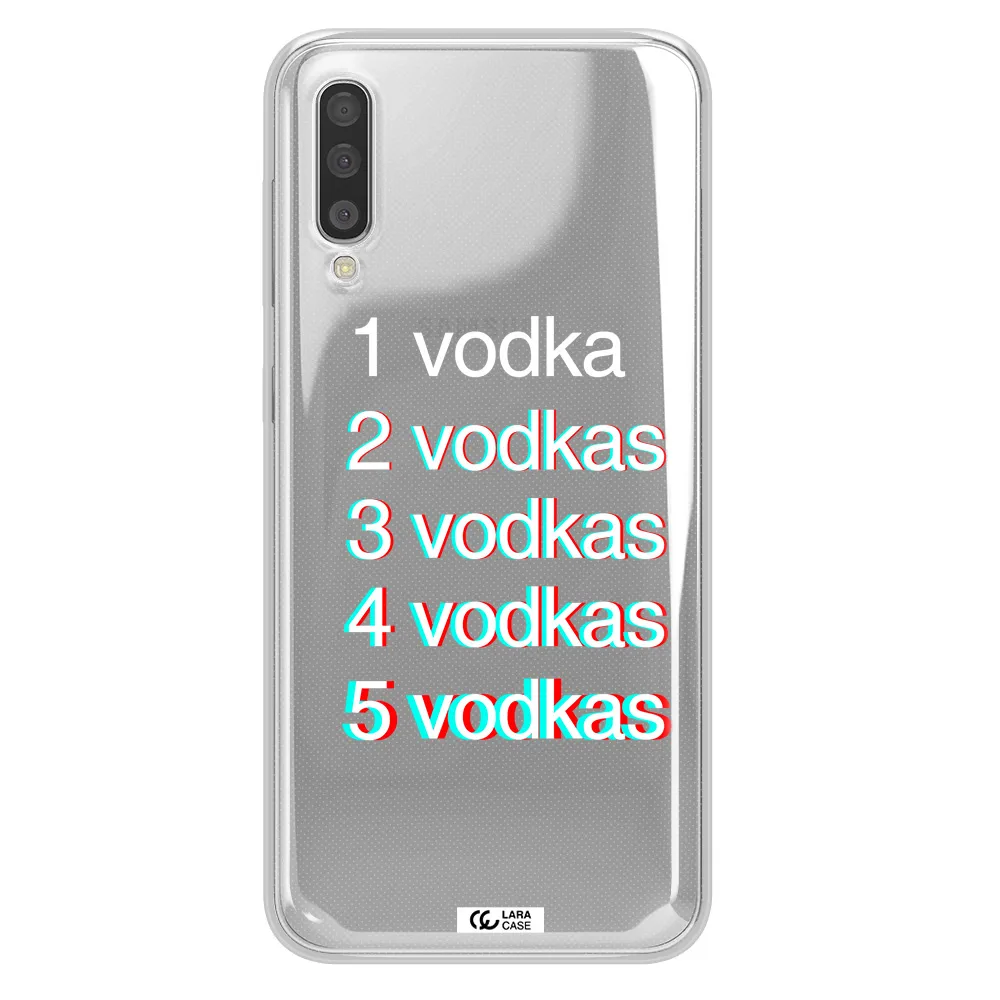 Vodka Samsung A50 Clear TPU Case