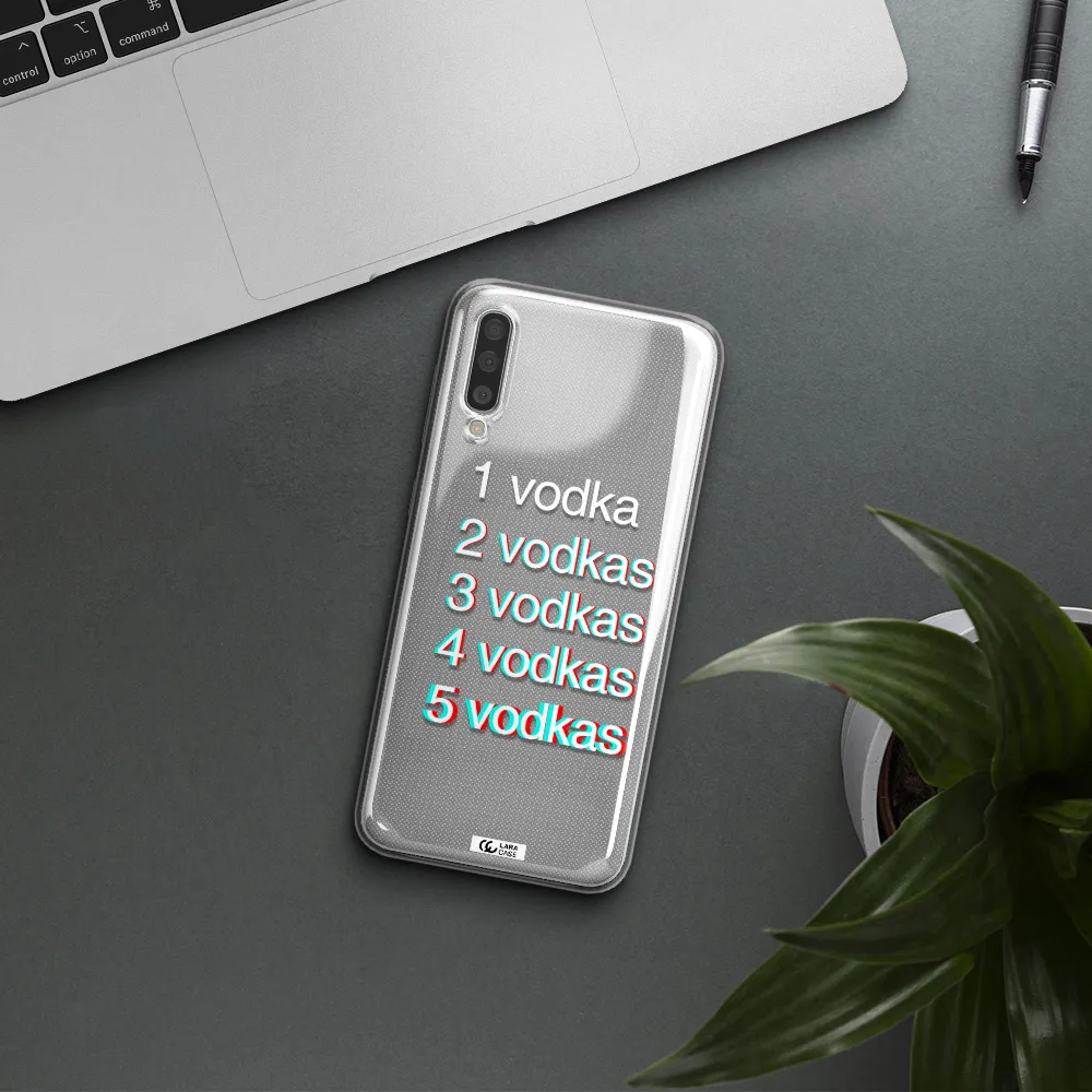Vodka Samsung A50 Clear TPU Case