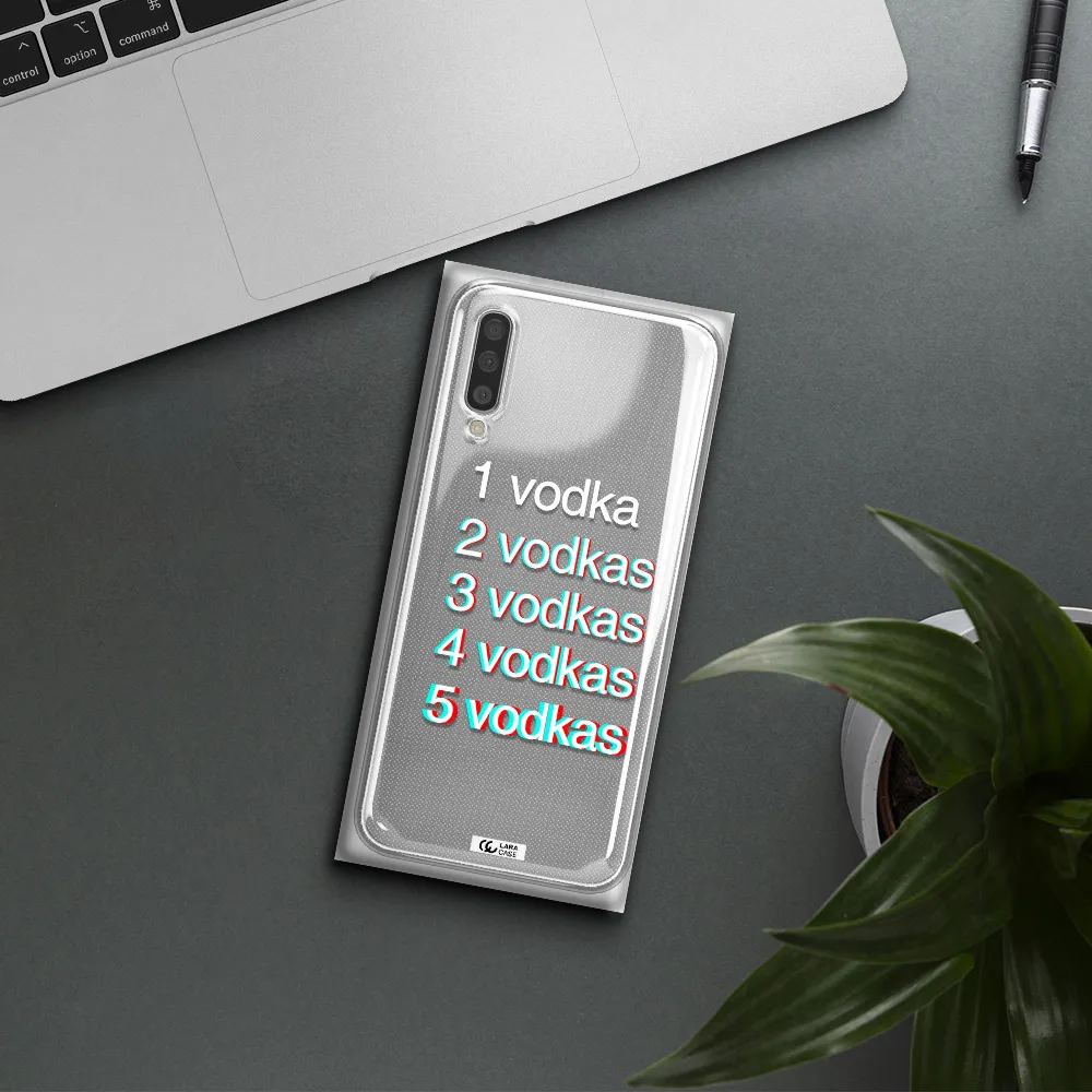 Vodka Samsung A50S Clear Tpu Case
