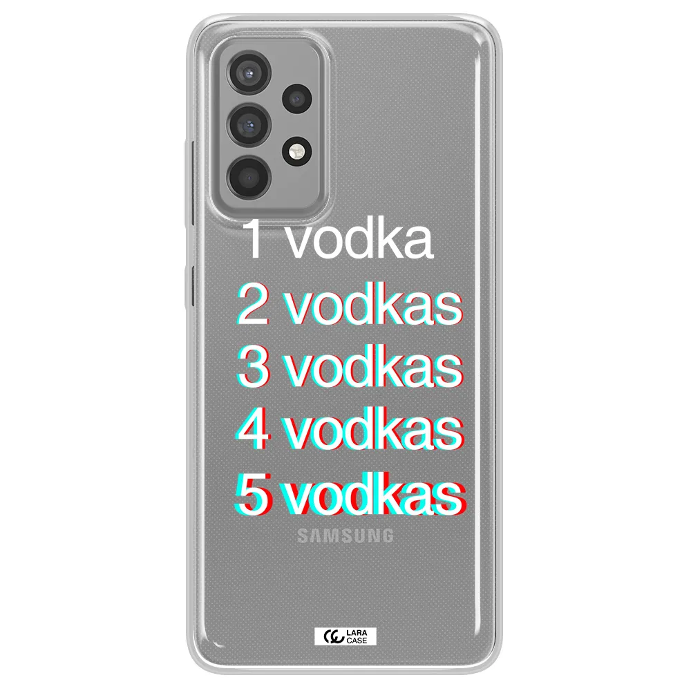 Vodka Samsung A52 Clear TPU Case