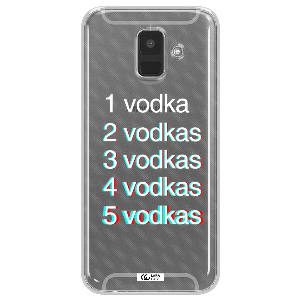 Vodka Samsung A6 Clear TPU Case
