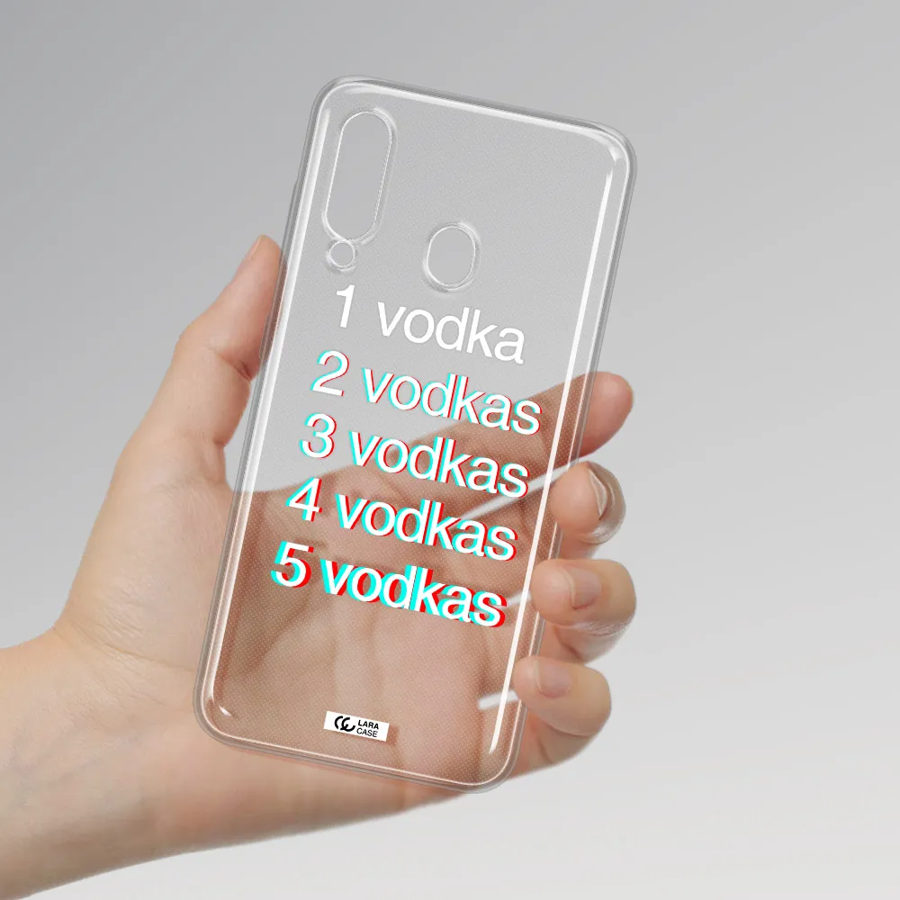 Vodka Samsung A60 Clear TPU Case