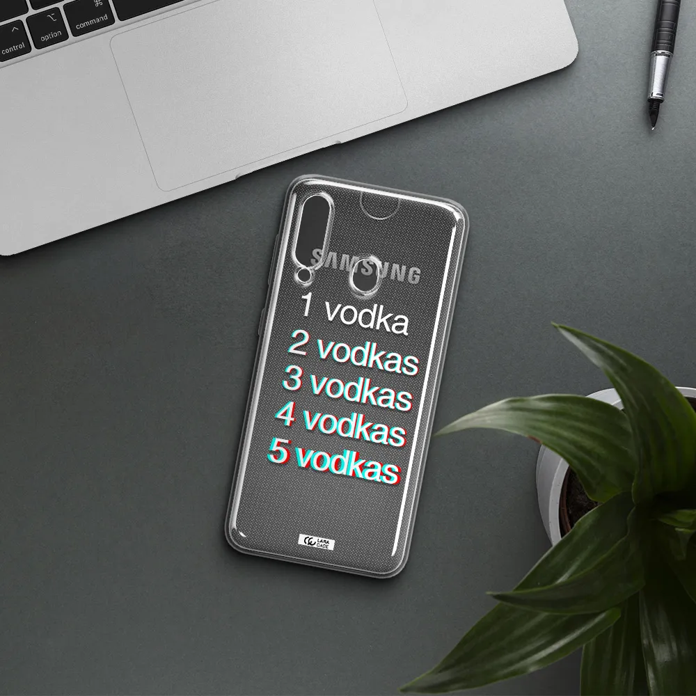 Vodka Samsung A60 Clear TPU Case