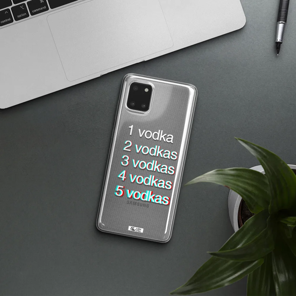 Vodka Samsung A81 Clear TPU Case