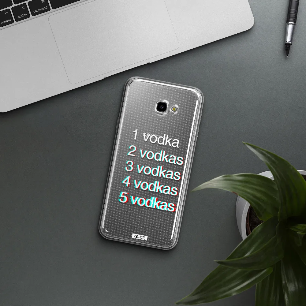 Vodka Samsung J4 Plus Clear TPU Case