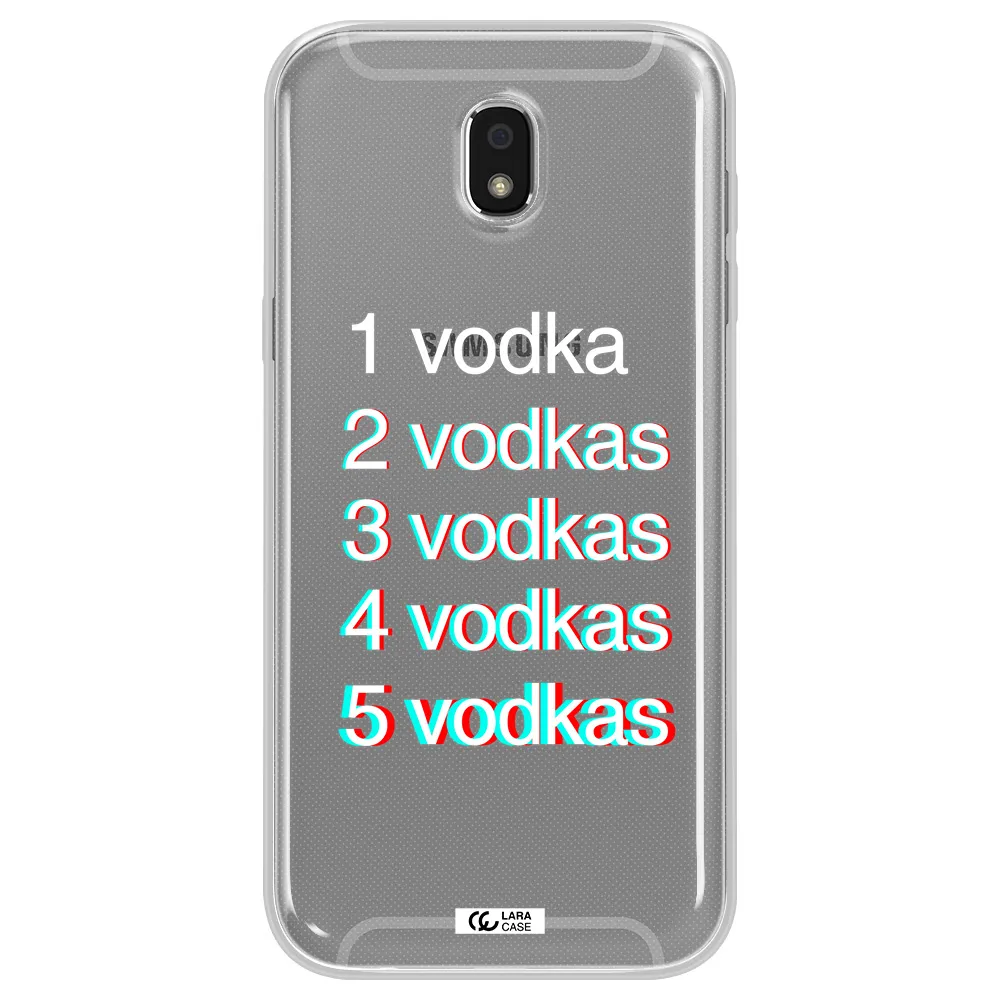Vodka Samsung J5 2017 Clear TPU Case