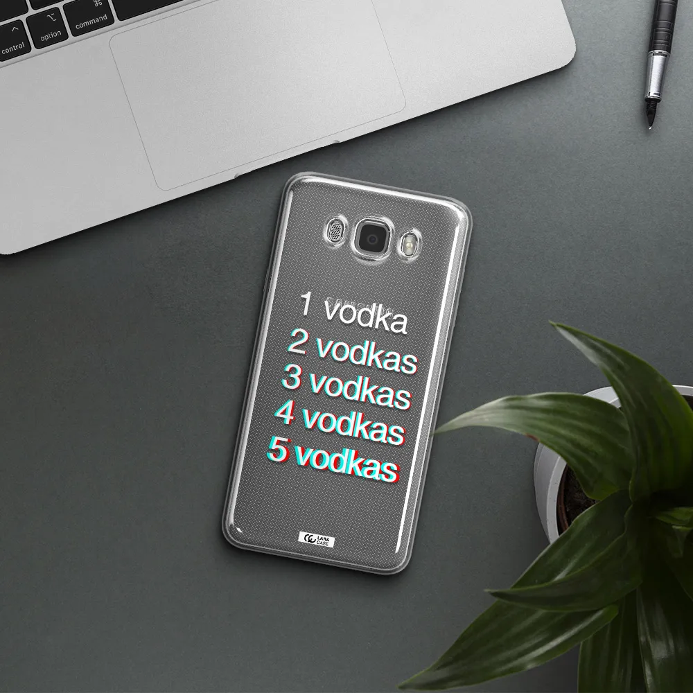 Vodka Samsung J7 2016 Clear TPU Case