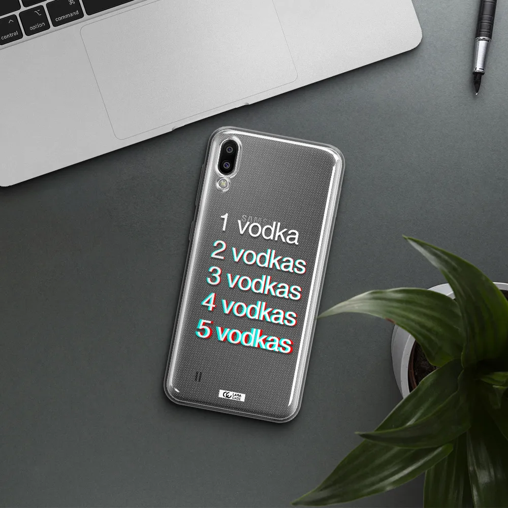 Vodka Samsung M10 Clear TPU Case
