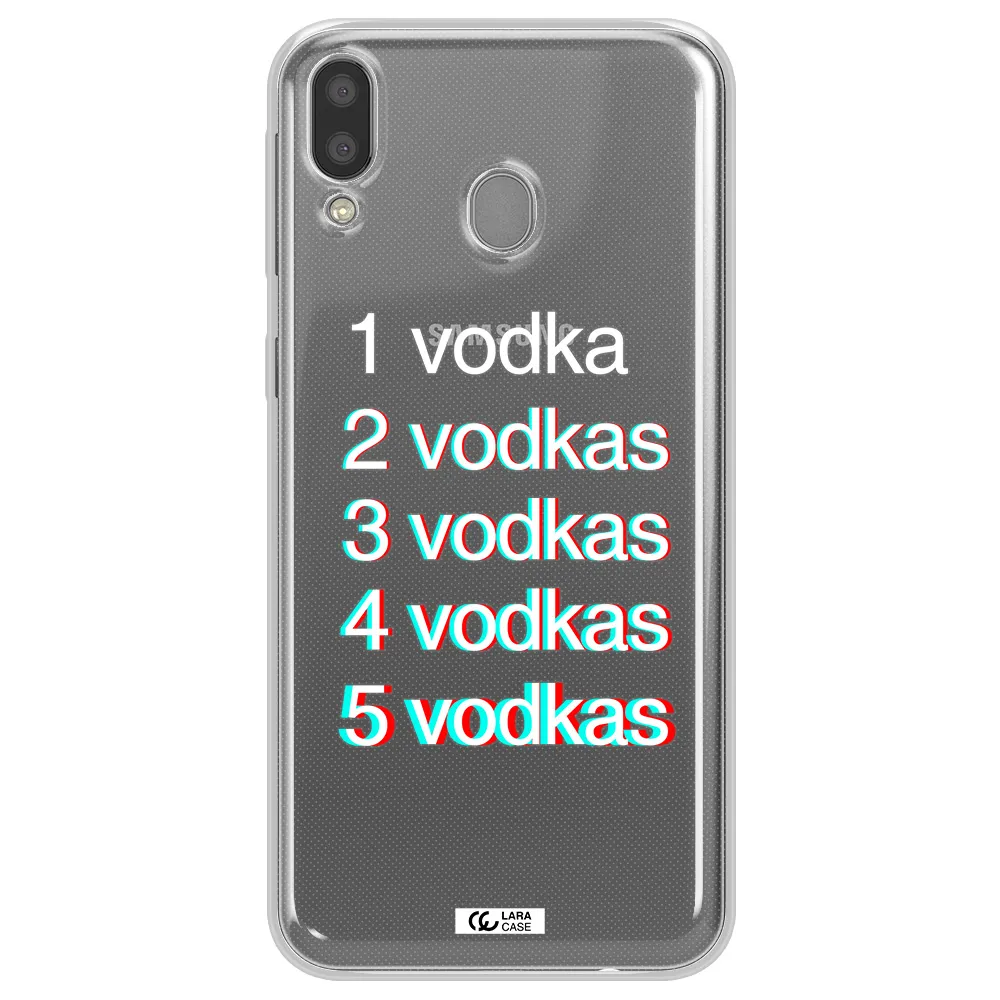Vodka Samsung M20 Clear TPU Case