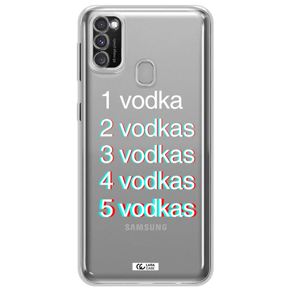 Vodka Samsung M30S Clear TPU Case