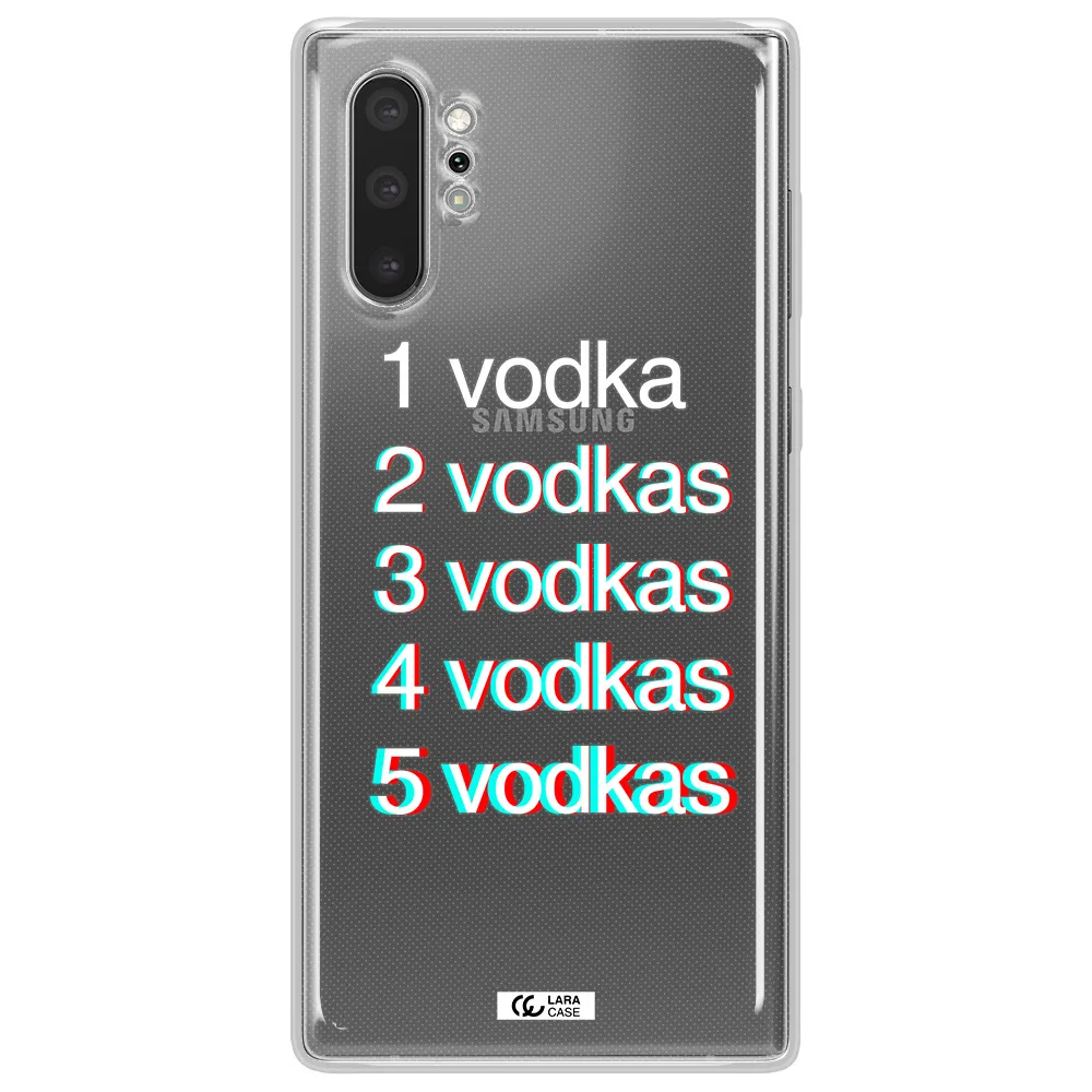 Vodka Samsung Note 10 Plus Clear TPU Case