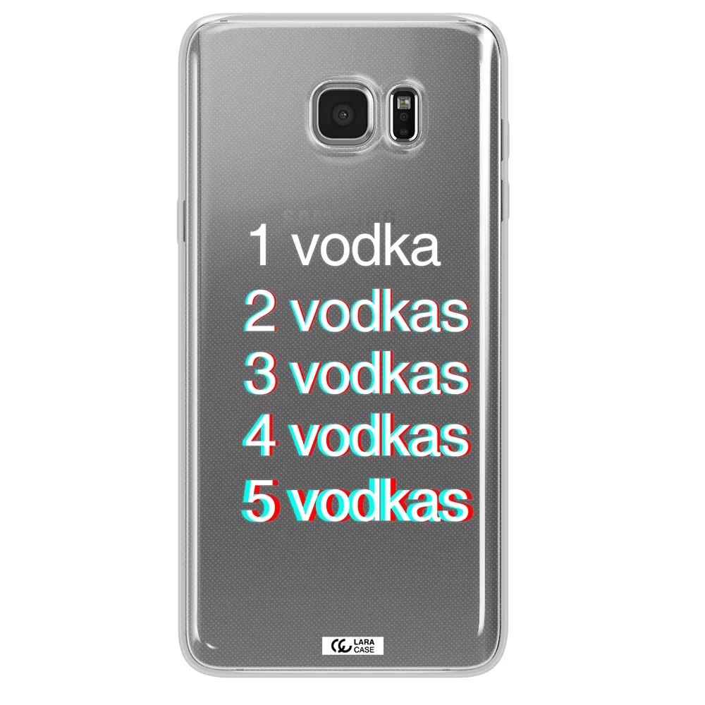 Vodka Samsung Note 5 Clear TPU Case