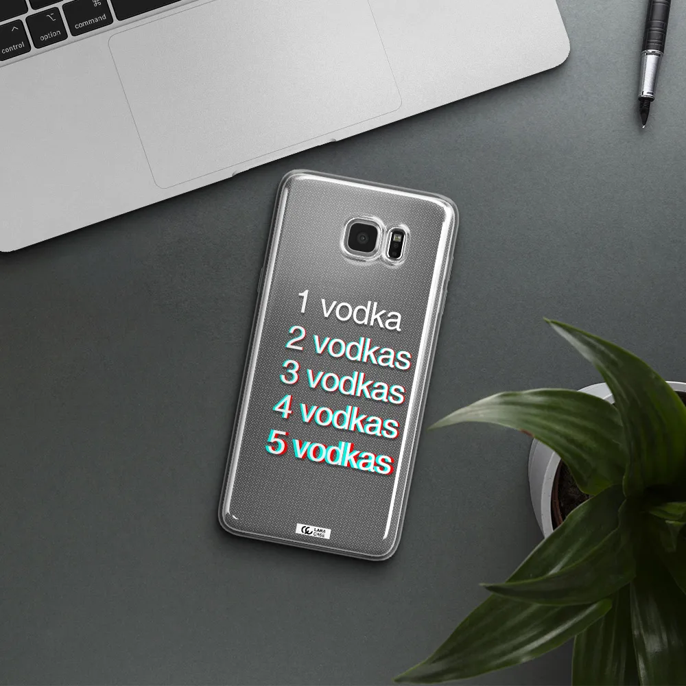 Vodka Samsung Note 5 Clear TPU Case