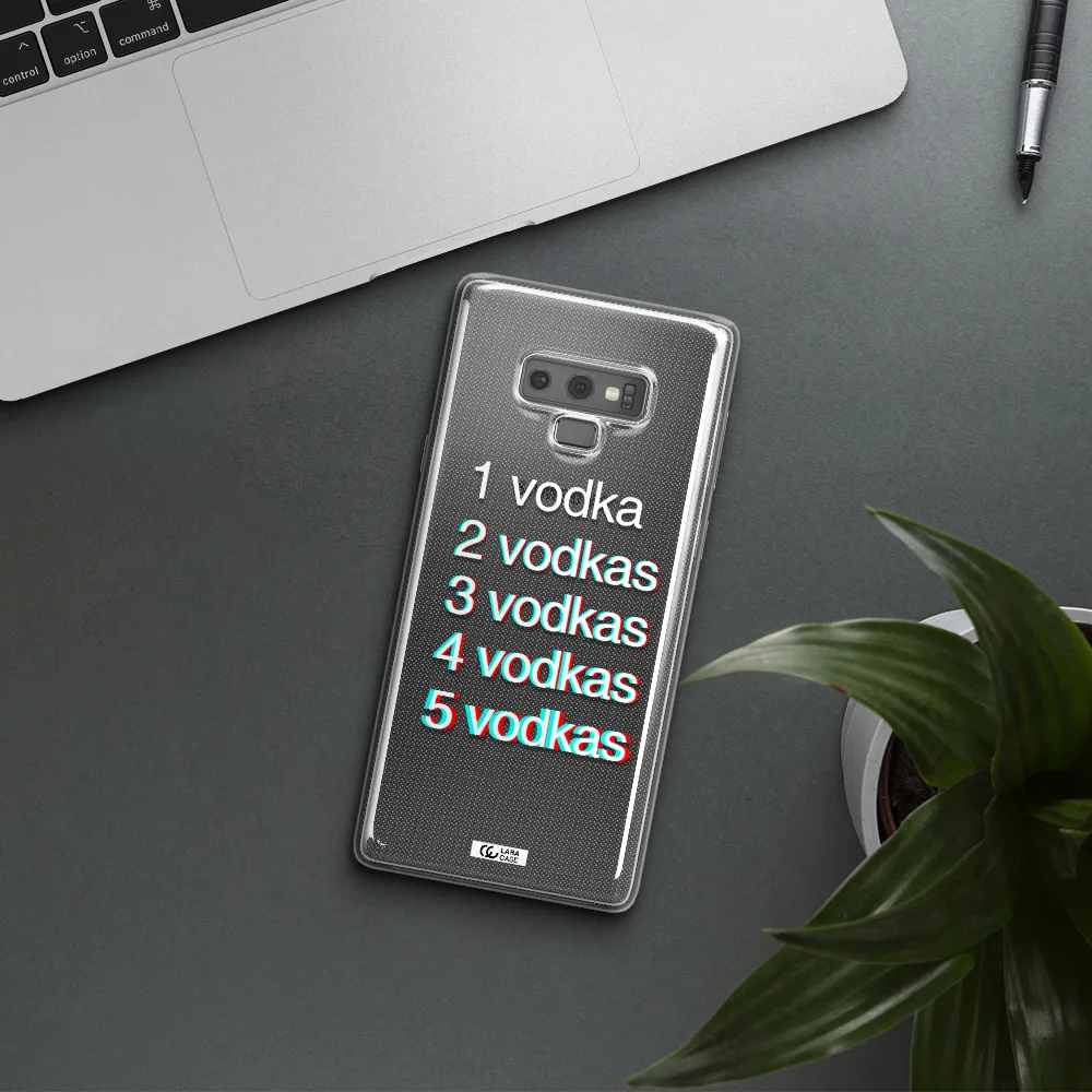 Vodka Samsung Note 9 Clear TPU Case
