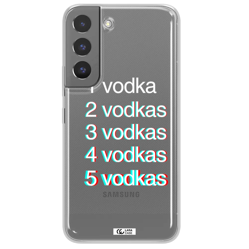 Vodka Samsung S 22 Clear TPU Case