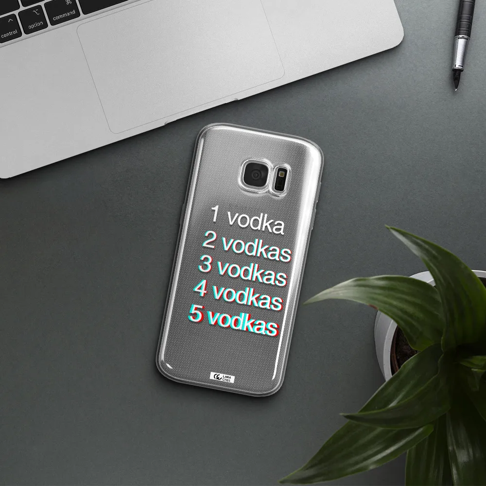 Vodka Samsung S 7 Clear TPU Case