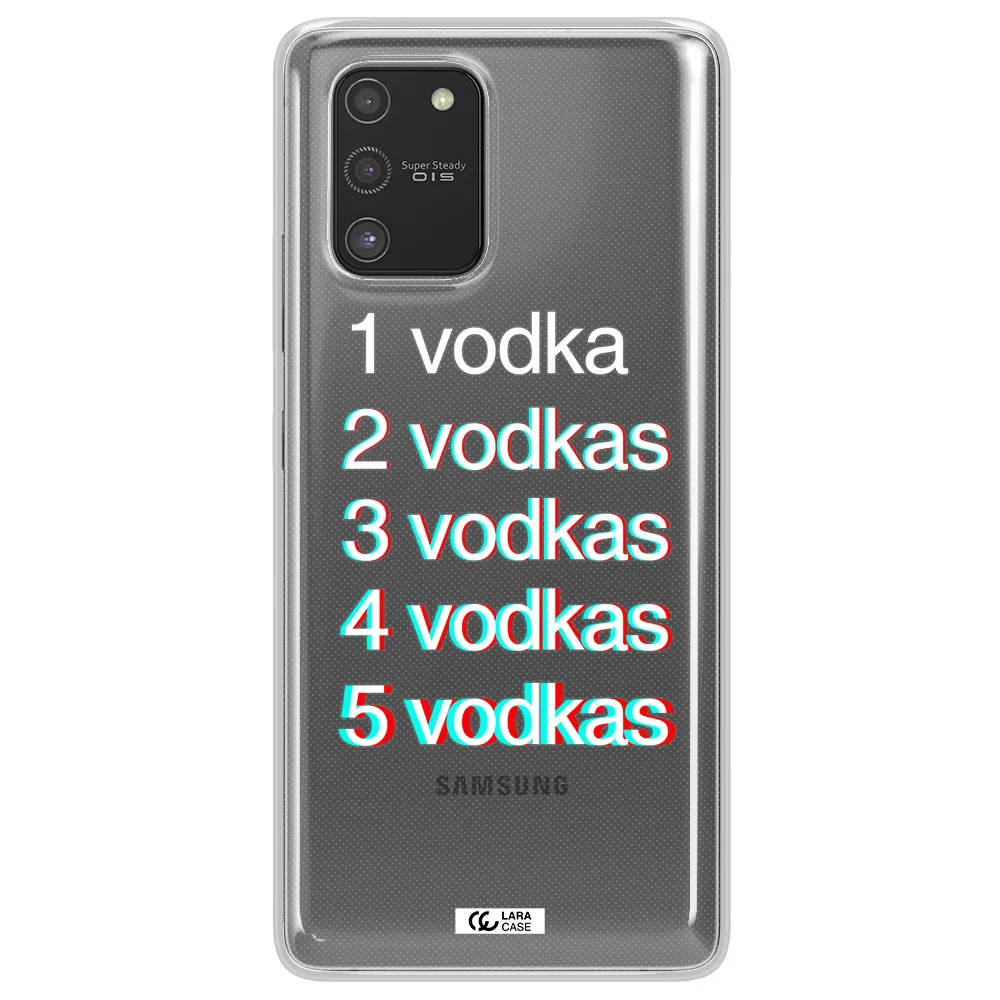 Vodka Samsung S10 Lite Clear TPU Case